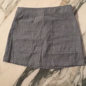 💖Gingham skirt with pockets💖